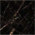 Black & Gold Marble Effect 60cm x 60cm Wall & Floor Tile