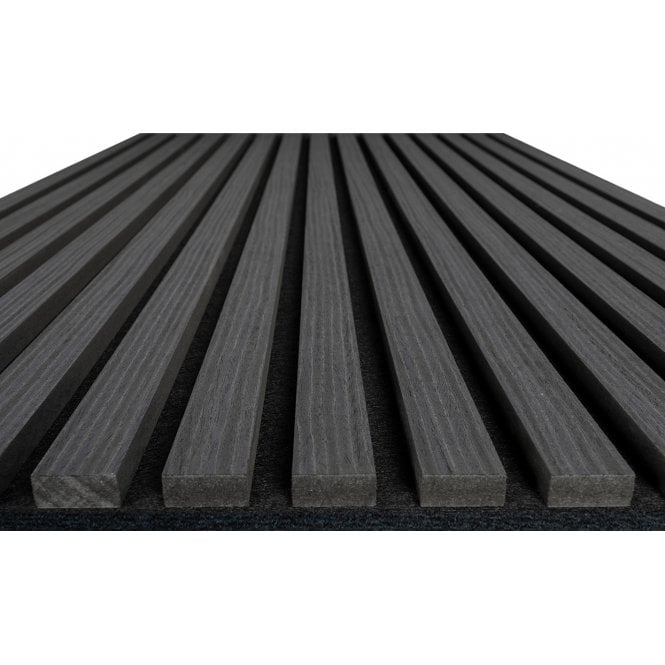 Black Oak Acoustic Wood Panel 240cm x 60cm x 21mm