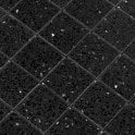 Gulfstone Black Opal Quartz 30cm x 30cm (4.8cm x 4.8cm) Mosaic Tile
