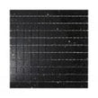 Gulfstone Black Opal Quartz Mosaic (2.5cm x 2.5cm) 30cm x 30cm Wall Tile