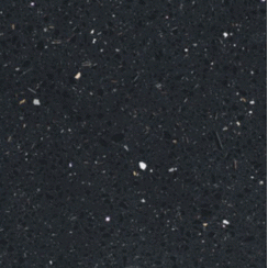 Black Sparkle Quartz Tile 30cm x 30cm Wall and Floor