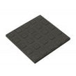 Black with Square Studs 14.6cm x 14.6cm Floor Tile