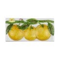 Heckstream Blanco Naranja 7cm x 15cm Border Tile