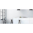 Bouquet Tiles Block White 12.6cm x 38.2cm Wall Tile