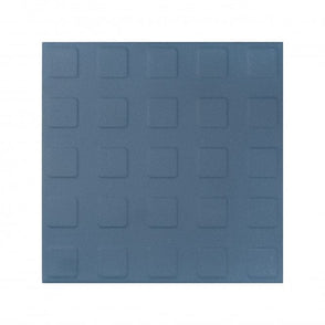 Blue with Square Studs 14.6cm x 14.6cm Floor Tile