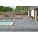Bodo Grey 60cm x 120cm x 2cm Slab Outdoor Tile