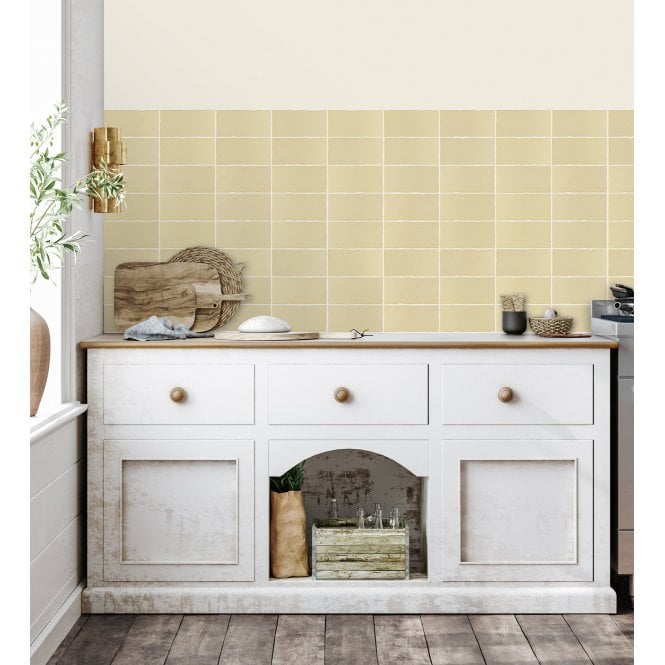 Bohemia Mustard 12.5cm x 25cm Wall Tile