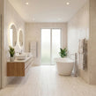 Bone Ivory Secura Decor Matt 60cm x 120cm Wall & Floor Tile