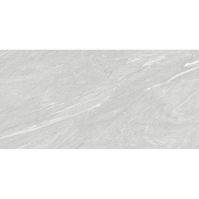 Bonita Light Grey Porcelain 30cm x 60cm Wall & Floor Tile