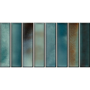 Borealis Aqua 15cm x 30cm Wall Tile