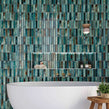Borealis Aqua 15cm x 30cm Wall Tile