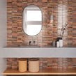 Borealis Garnet 15cm x 30cm Wall Tile