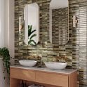 Borealis Green 15cm x 30cm Wall Tile