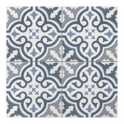 Briana Marine 45cm x 45cm Wall & Floor Tile