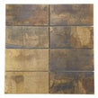 Brick Oxidised Gold 30.6cm x 30.2cm Mosaic Tile