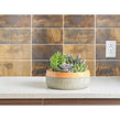 Brick Oxidised Gold 30.6cm x 30.2cm Mosaic Tile