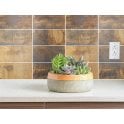 Brick Oxidised Gold 30.6cm x 30.2cm Mosaic Tile