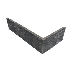 Bristol Dark Brick Corner 12cm x 25cm Wall Tile