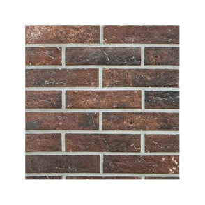 Bristol Umber Brick 6cm x 25cm Wall & Floor Tile PER BOX