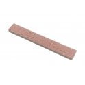 Brutalist Brick Crackle Coralito 3.8cm x 23.5cm Bullnosed Wall Tile