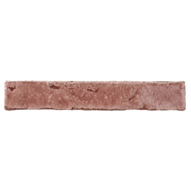 Brutalist Brick Crackle Coralito 3.8cm x 23.5cm Wall Tile
