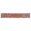 Brutalist Brick Crackle Coralito 3.8cm x 23.5cm Wall Tile