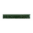 Brutalist Brick Crackle Emerald 3.8cm x 23.5cm Bullnosed Wall Tile