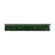 Brutalist Brick Crackle Emerald 3.8cm x 23.5cm Bullnosed Wall Tile