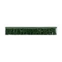 Brutalist Brick Crackle Emerald 3.8cm x 23.5cm Bullnosed Wall Tile
