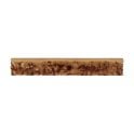 Brutalist Brick Crackle Honey 3.8cm x 23.5cm Bullnosed Wall Tile