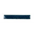 Brutalist Brick Crackle Indigo 3.8cm x 23.5cm Bullnosed Wall Tile