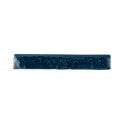 Brutalist Brick Crackle Indigo 3.8cm x 23.5cm Bullnosed Wall Tile