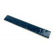 Brutalist Brick Crackle Indigo 3.8cm x 23.5cm Bullnosed Wall Tile