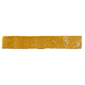 Brutalist Brick Crackle Mustard 3.8cm x 23.5cm Wall Tile
