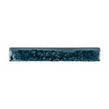 Brutalist Brick Crackle Sapphire 3.8cm x 23.5cm Bullnosed Wall Tile