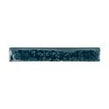 Brutalist Brick Crackle Sapphire 3.8cm x 23.5cm Bullnosed Wall Tile