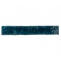 Brutalist Brick Crackle Sapphire 3.8cm x 23.5cm Wall Tile