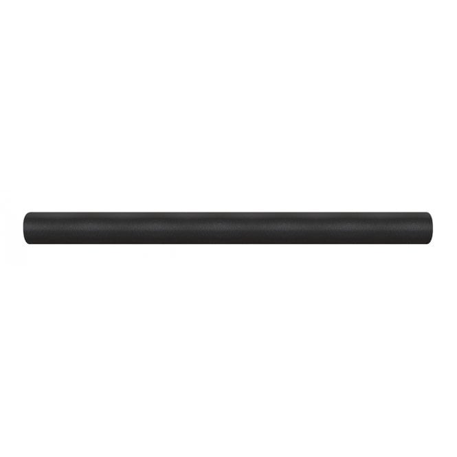 Bullnose Black Matt 1.2cm x 15cm Border tile