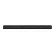 Bullnose Black Matt 1.2cm x 15cm Border tile