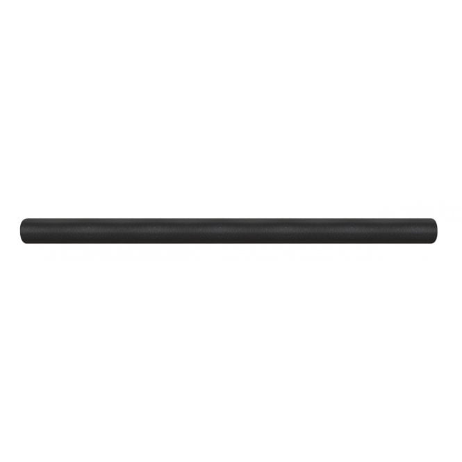 Bullnose Black Matt 1.2cm x 20cm Border Tile