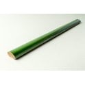 Bullnose Victoria Green Gloss 1.2cm x 20cm Border tile