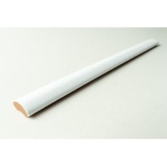 Bullnose White Gloss 1.2cm x 15cm Border tile