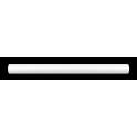 Bullnose White Gloss 1.2cm x 15cm Border tile