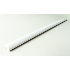 Bullnose White Gloss 1.2cm x 20cm Border Tile