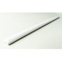 Bullnose White Gloss 1.2cm x 20cm Border Tile