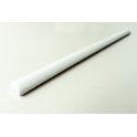 Bullnose White Matt 1.2cm x 15cm Border tile