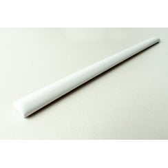 Bullnose White Matt 1.2cm x 20cm Border Tile