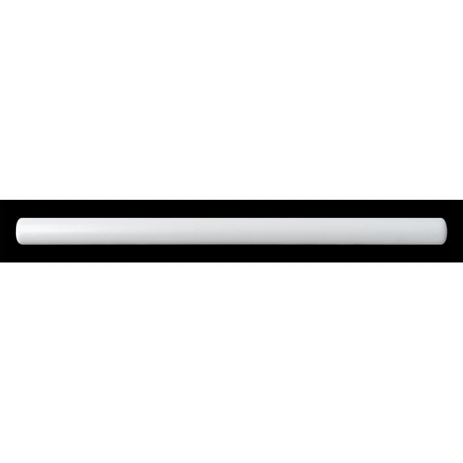 Bullnose White Matt 1.2cm x 20cm Border Tile