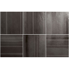 Equipe Cala Obsidian 20cm x 20cm Wall Tile