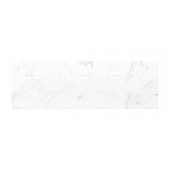Calacata White Square Decor 30cm x 90cm Rectified Wall Tile